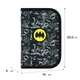 Пенал без наповнення Kite DC Comics DC26-622, 1 відділення, 2 відвороти - изображение 2