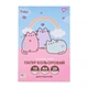 Папір кольоровий двосторонній Yes Pusheen 20 аркушів А4 скоба 955466 - зображення 1