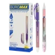 Ручка гелева Пиши-стирай Buromax Gloss 0.5 мм синє чорнило BM.8312-01 - изображение 1