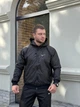 Спортивный мужской костюм Windrunner & President: городской защитный комплект для города и активного отдыха чёрный/S - изображение 5