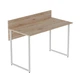 Компьютерный стол Ferrum-decor Скай 75x120x70 белый ДСП Дуб Сан-Марино 32мм (FRD-101109) - изображение 1