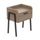Тумба модульна Ferrum-decor Бетті 540x450x320 метал Чорний ДСП Дуб Сан-Марино 16 мм (FRD-105508) - зображення 2