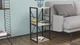 Етажерка 3/34 Ferrum-decor Серії Конект 73x34x28 чорний ДСП Дуб Сан-Марино 16мм (FRD-104290) - зображення 2