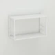 Книжкова полиця універсальна Ferrum-decor Стім 1 38x63x26 білий ДСП Біле 16мм (FRD-104091) - зображення 1