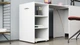 Стол-тумба трансформер Смарт 1/1 Ferrum-decor 750x1450x500 ДСП Белое 16 мм (FRD-105067) - изображение 7