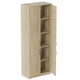 Шкаф Анжело Ferrum-decor на 5 полок с 4 дверями 1900x700x380 ДСП Дуб Сонома 16 мм (FRD-105040) - изображение 1