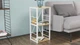 Этажерка 3/34 Ferrum-decor Серии Конект 73x34x28 белый ДСП Дуб Артизан 16мм (FRD-104297) - изображение 3