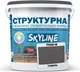 Краска цветная структурная SkyLine 7000-N 24 кг Тумель (4821044022232) - изображение 1
