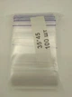 Пакеты с замком Zip-Lock 3,5×4,5 см (100 шт) — мини-пакетики на зип-замке для хранения и фасовки - изображение 1