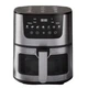 Аэрофритюрница мультипечь Air Fryer MS-3221 7 л с сенсорным управлением антипригарной чашей смотровым окном 3500 Вт - изображение 3