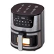 Аэрофритюрница мультипечь Air Fryer MS-3221 7 л с сенсорным управлением антипригарной чашей смотровым окном 3500 Вт - изображение 4