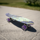 Скейт Пенниборд "Best Board" фиолетовый, колеса PU, светятся, d=6см F-9797 - изображение 4