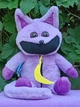 Мягкая игрушка Star toys "Кот Дремот Кэтнап (Catnap)" фиолетовый 50 см 9799-9877 - изображение 3