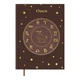 Дневник недатированный Buromax Zodiak А5 336 страниц темно-коричневый (BM.20670-19) - изображение 1