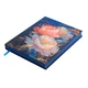 Дневник недатированный Buromax Peony А5 336 страниц темно-синий (BM.20170-03) - изображение 6