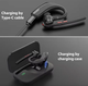 Беспроводная Bluetooth-гарнитура New Bee M51 с зарядным чехлом – черная, высококачественный звук и комфорт - изображение 4