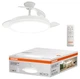 Люстра-вентилятор OSRAM CEILING WING FAN 60W 2500Lm с пультом ДУ белая (4099854536564) - изображение 1