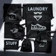 Набор ORGANIZE из девяти мешочков Maxi Черный (M-nabor-maxi-black) - изображение 2