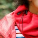 Пов'язка флісова Tribe Neck Warmer з затяжкою T-KF-0020 OS, red (203200) T-KF-0020-red - изображение 7