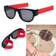 Солнцезащитные очки Черные с красным MLT Folding glasses - изображение 4