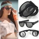 Солнцезащитные очки Черные MLT Folding glasses - изображение 4