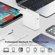 Мережевий зарядний пристрій 87Вт USB-C PD для MacBook білий вогнестійкий полікарбонат 100-240V - зображення 6