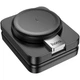 Bezprzewodowa stacja ładująca Hoco CQ11 3-in-1 Magnetic 15W MagSafe do smartfona Apple Watch słuchawek Black (6942007630894) - obraz 5