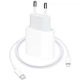 Сетевое зарядное устройство Apple PD 20W Type-C адаптер с кабелем Type-C to Lightning белый для iPhone 14 Pro Max - изображение 3