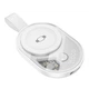 Бездротовий зарядний пристрій Hoco CW60 2.5W 50x34x9мм USB Type-C білий для Apple Watch - зображення 4