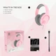 Ігрові навушники Fantech MH88 Trinity Pink 50мм драйвери з мікрофоном для геймерів - зображення 6