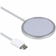 Бездротовий зарядний пристрій MagSafe 25W Type-C білий нейлон для iPhone 12-17 - зображення 1