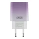 Сетевое зарядное устройство 30W Type-C с кабелем Type-C Lightning фиолетовый XO CE18 - изображение 6