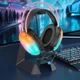 Ігрові навушники Hoco W109 Plus USB 7.1 чорні накладні з оголов'ям та інтегрованим кабелем - зображення 7