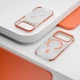 Etui plecki Etteri Icy Mag Case do Apple iPhone 16 Orange (GSM196778) - obraz 6