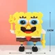 3D Конструктор Sponge Bob Bricks 33 см Фігурка Губка Боб Квадратні штанці Набір Міні Блоки (01711) - зображення 2