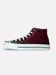 Жіночі кеди високі з вишивкою Converse бордові 40 - зображення 6