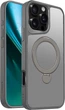 Etui plecki Etteri Matt Mag Ring Case do Apple iPhone 17 Pro Grey (GSM194423) - obraz 1