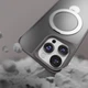 Etui plecki Etteri Matt Mag Ring Case do Apple iPhone 17 Pro Grey (GSM194423) - obraz 6