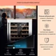 Винный шкаф KLARSTEIN Vinsider 36 Built-In Uno под застройку 92 л (10041287) - изображение 4