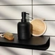 Дозатор для жидкого мыла MBM HOME "Boston" 230 мл BA-04 BLACK Черный - изображение 2