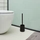 Йоржик для унітазу MBM HOME "Richmond" BA-10 BLACK чорний - зображення 4