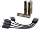 Аккумуляторная батарея Verico Loop Energy PRO AAA USB Type-C 750 mAh / 1125 mWh-1.5 V Li-ion 4 шт./уп. (1UDBT-A7WEAC-NN) - изображение 1