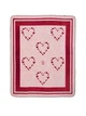 Плед Victoria's Secret Cozy Plush Sherpa Fleece Blanked Hearts Pink V-Day 152 см*127 см Рожевий (26945460) - изображение 2