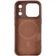 TPU чохол Carbon Protective with Magsafe для Apple iPhone 17 Pro Max (6.9") Coffee - зображення 3