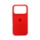 Чохол для смартфона Silicone Full Case AA Open Cam for Apple iPhone 17 Pro Max 2,Apricot (FullOpeAAi17PM-2) - изображение 1