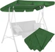 Baldachim do huśtawki ogrodowej Springos GS1005 165 x 110 cm Zielony - obraz 2