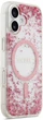 Etui Guess Resin Bottom Glitter MagSafe do Apple iPhone 17 Pink (GUHMP17SRGRGEP) - obraz 4