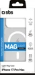 Etui SBS Light Mag do Apple iPhone 17 Pro Max Transparent (TELIG2MAGIP1769T) - obraz 2