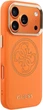 Etui Guess Perforated 4G MagSafe do Apple iPhone 17 Pro Max Orange (GUHMP17X5PG4SRGO) - obraz 4