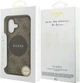Чохол Guess 4G Circle Classic Logo MagSafe для Apple iPhone 17 Brown (GUHMP17SP4PGRSGW) - зображення 8